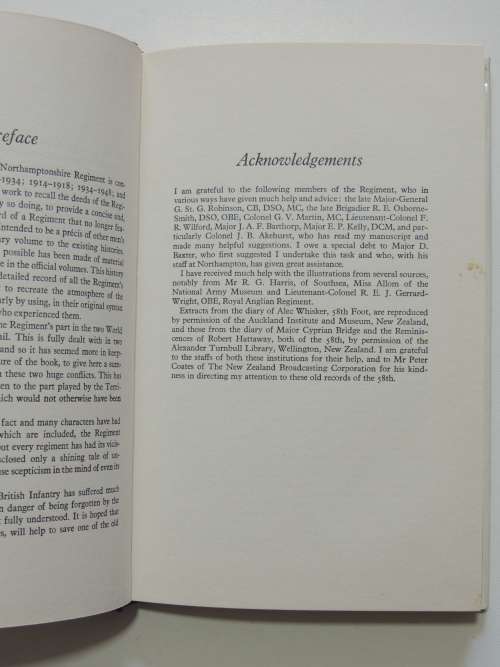 The Northhamptonshire Regiment (The 48th/58th Regiment of Foot) - Michael Barthorp