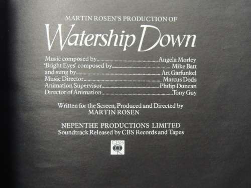 The Watership Down - Film Picture Book With Linking Text by Richard Adams