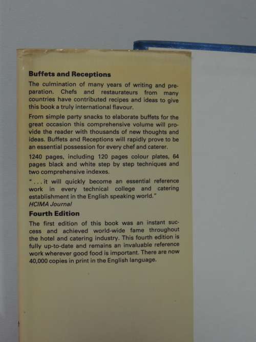 Buffets and Receptions - 1983 4th Ed. - P Mengelatte, W Bickel, A Abelanet