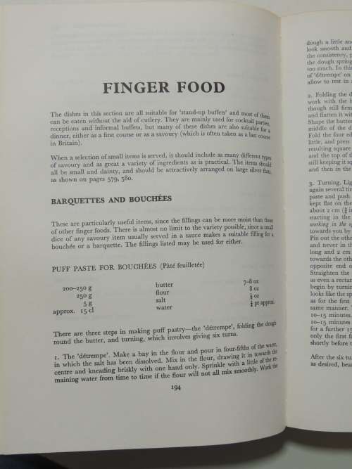 Buffets and Receptions - 1983 4th Ed. - P Mengelatte, W Bickel, A Abelanet