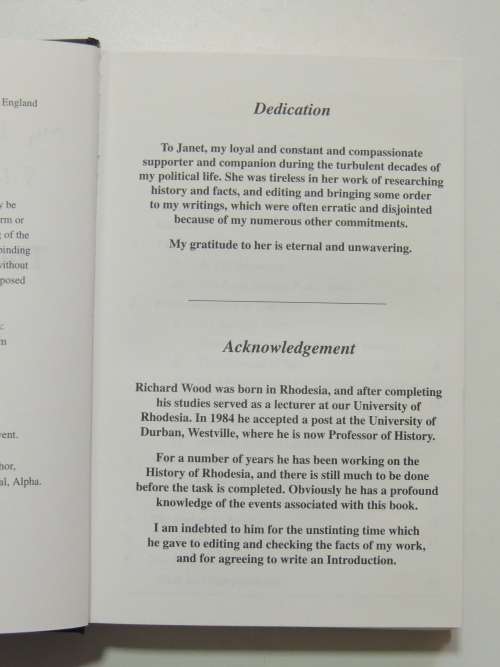 The Great Betrayal - The Memoirs of Africa`s Most Controversial LeaderIan Smith - INSCRIBED