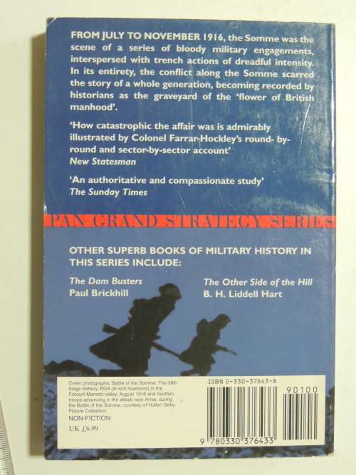 The Somme  - A.H. Farrar-Hockley