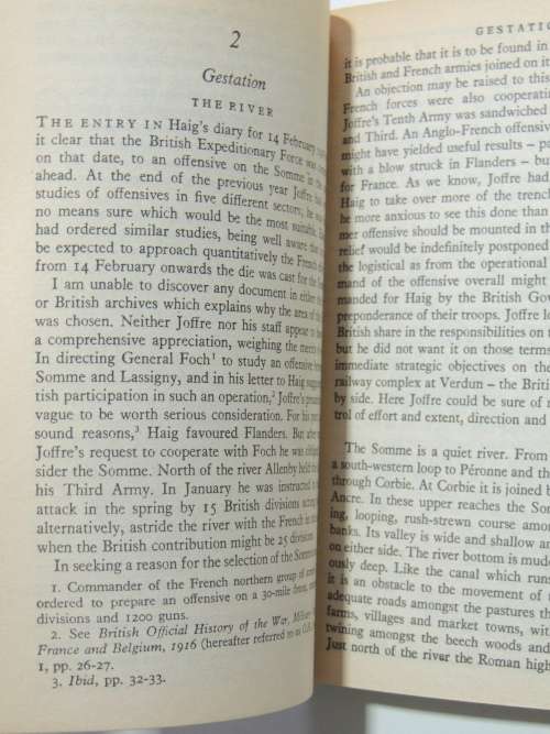 The Somme  - A.H. Farrar-Hockley
