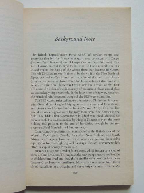 The Imperial War Museum Book Of The Western Front - Malcolm Brown