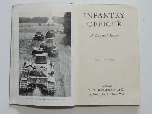 Infantry Officer  A Personal Record