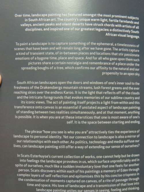 Transient Landscape -Through Small Spaces & In-Between Places- Collection of Works Scats Esterhuyse