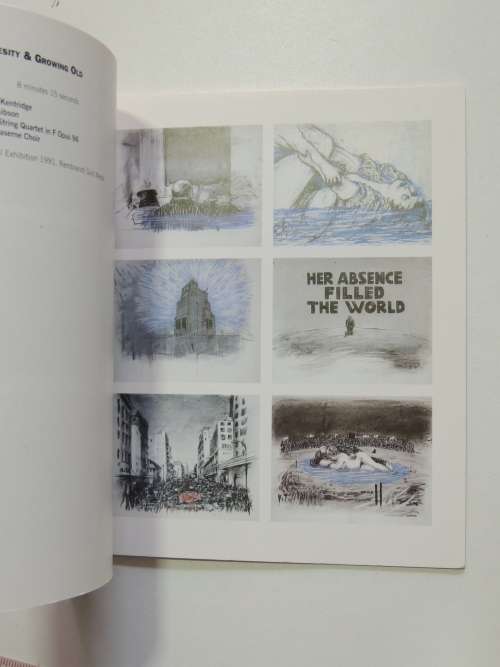 William Kentridge - Drawings for Projection - 1991 - SIGNED - SCARCE - SIGNED