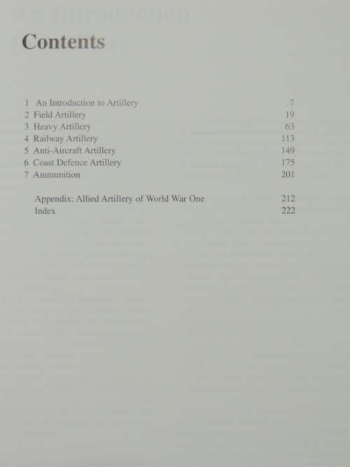 Allied Artillery Of World War One - Ian V. Hogg
