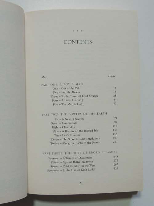 The Language of Stones - Robert Carter - FIRST EDITION