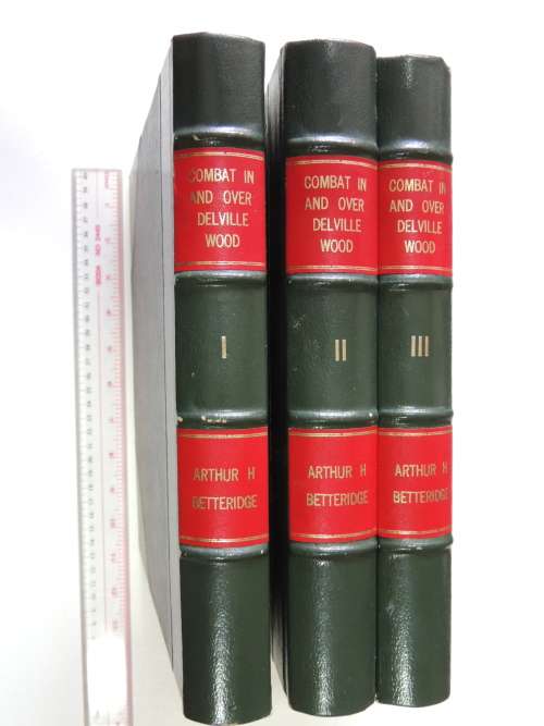 Combat In And Over Delville Wood  3 Vols - Arthur H. Betteridge
