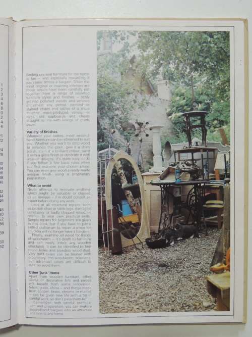 Second Hand Bargains Made New - Staining, Polishing, Upholstery, and Mending China - David Fisher