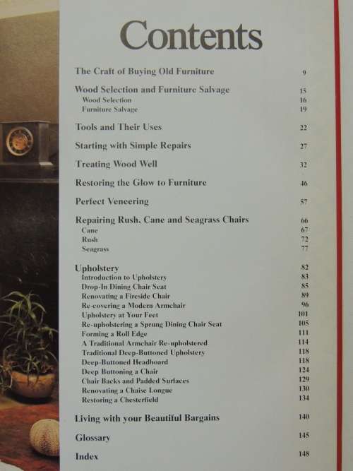 The Illustrated Guide To Furniture Repair & Restoration - ed Kitty Grimes