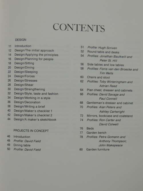 Projects In Wood - David Field