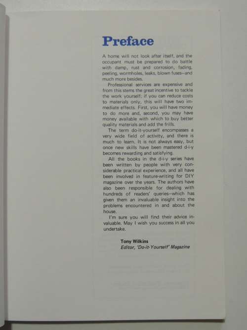 Home Repair and Maintenance - Tony Wilkens