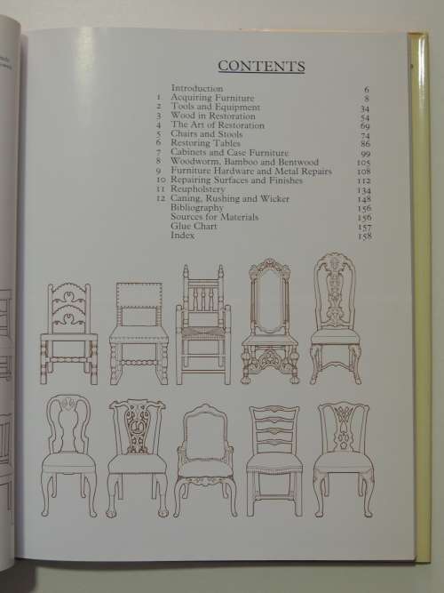 The Complete Book of Furniture Restoration - Tristan Salazar - 1988