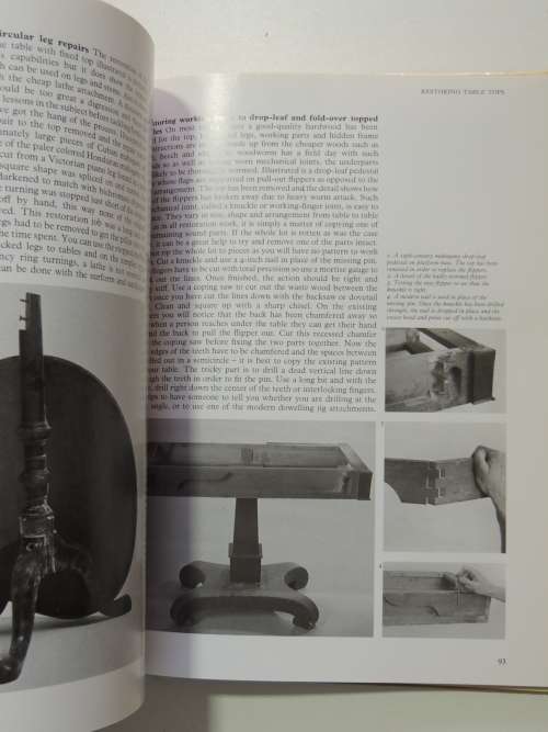 The Complete Book of Furniture Restoration - Tristan Salazar - 1988