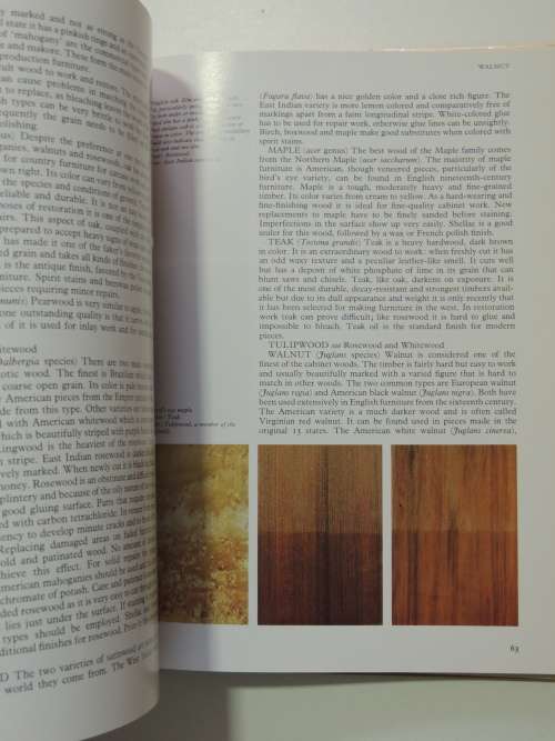The Complete Book of Furniture Restoration - Tristan Salazar - 1988