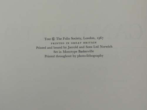 Canaletto - Gregory Martin - Folio Society