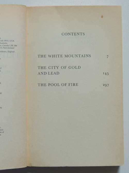 The Tripods Trilogy - White Mountains, City of Gold & Lead, Pool of Fire - John Christopher
