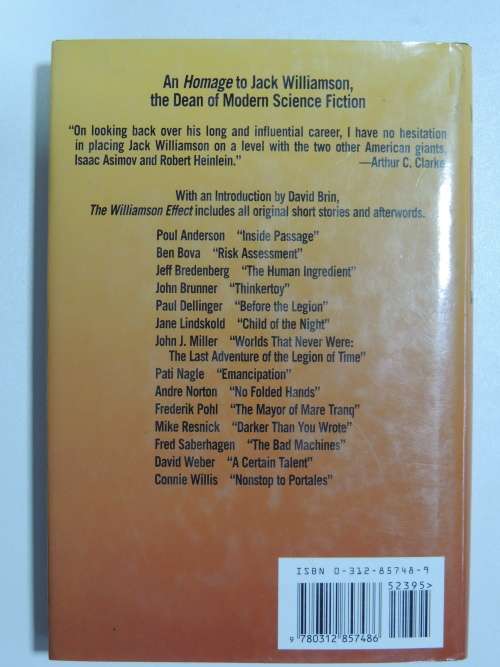 The Williamson Effect - First Edition - Ed. Roger Zelazny