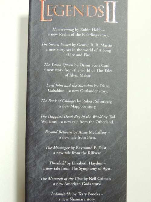 Legends II: Eleven New Works by the Masters of Modern Fantasy - 1st Edition- Ed. Robert Silverberg