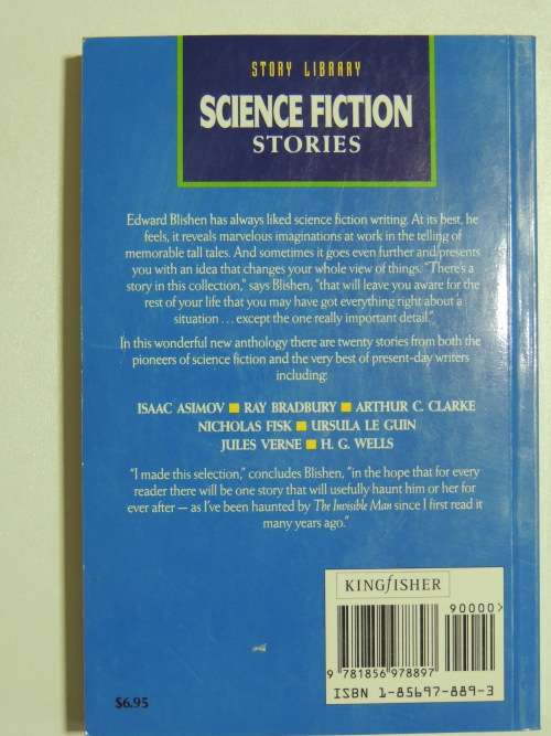 Science Fiction Stories - A Thrilling Collection of Extraordinary TalesChosen by Edward Blisen, Ill