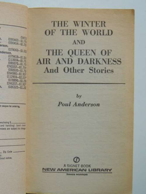 The Winter of the World, The Queen of Drakness and Other Stories - Poul Anderson