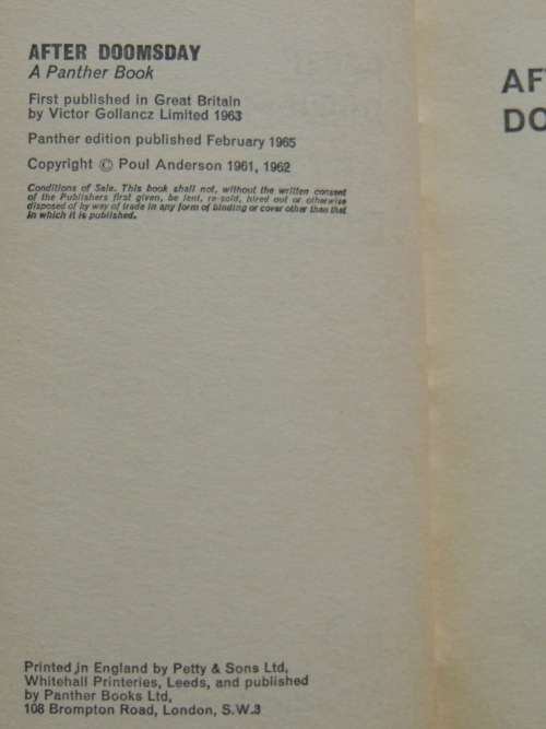 After Doomsday - Poul Anderson