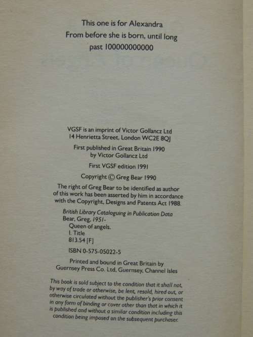 Queen of Angels - Greg Bear