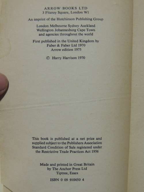 In Our Hands, The Stars - Harry Harrison