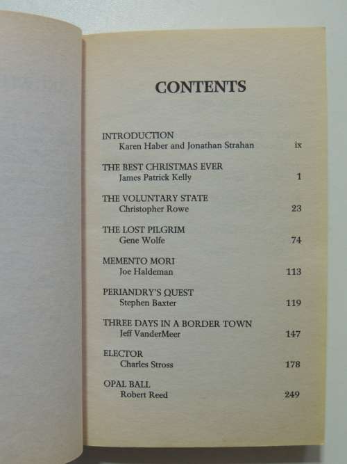 Science Fiction The Best of 2004- Ed. Joe Haldeman, Nancy Kress, Stephen Baxter