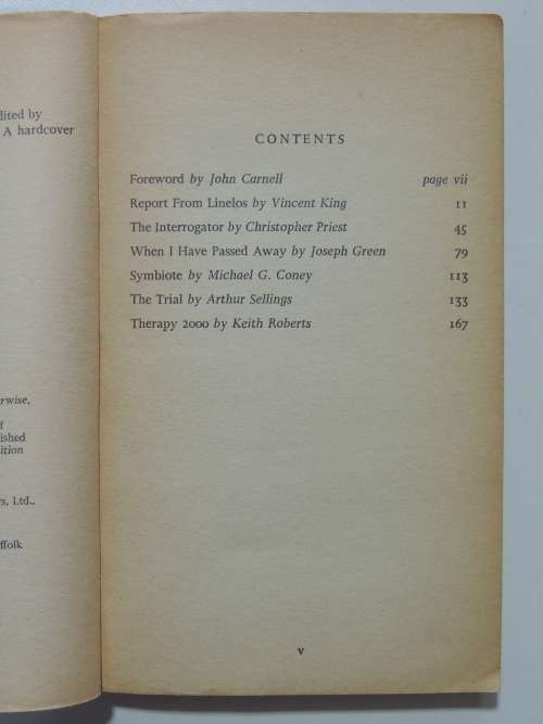 New Writings in SF 15- Ed. John Carnell