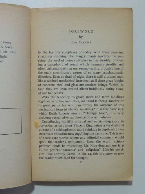 New Writings in SF 15- Ed. John Carnell