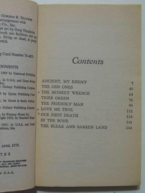 Ancient, My Enemy - Gordon R Dickson