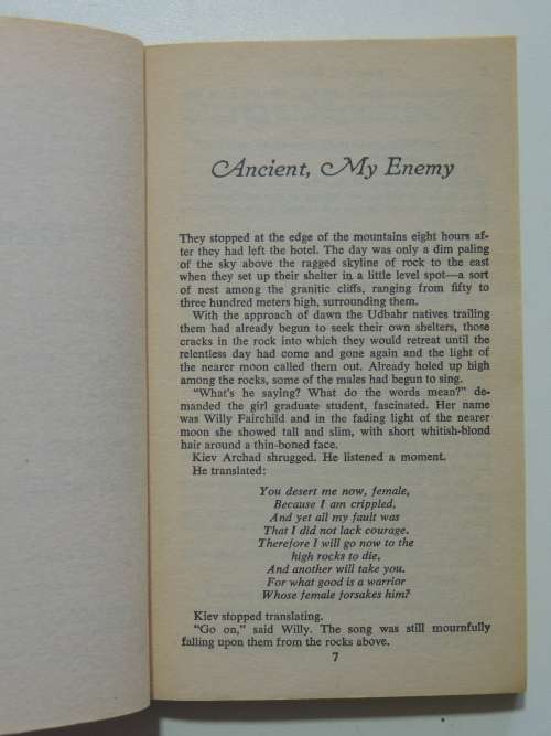 Ancient, My Enemy - Gordon R Dickson