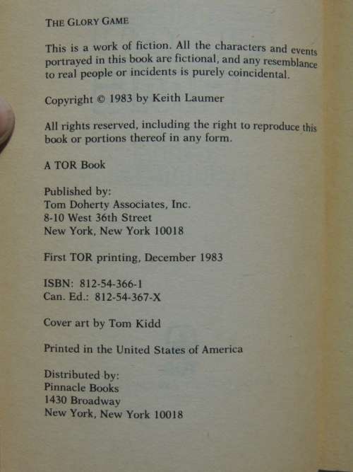 The Glory Game - Keith Laumer