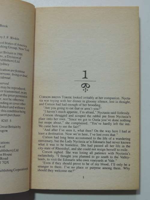 Web of Wind - Sequel to Silverglass - JF Rivkin