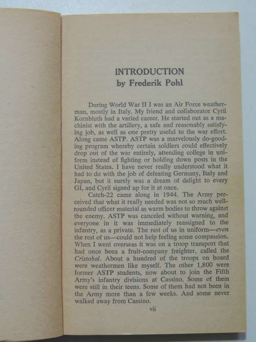 Critical Mass - Frederik Pohl, CM Kornbluth