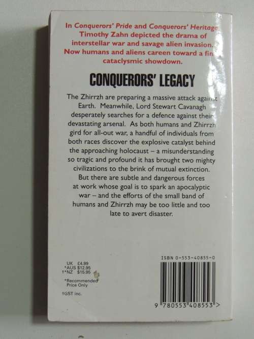 Conquerors` Legacy - Timothy Zahn