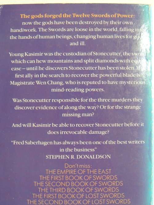Stonecutter`s Story - The Third Book of Lost Worlds - Fred Saberhagen