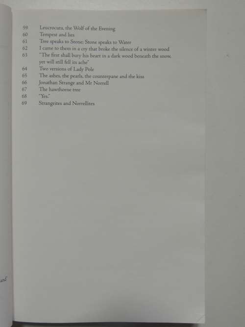 Jonathan Strange & Mr Norrell - Uncorrected Bound Manuscript 2004- Susanna Clarke