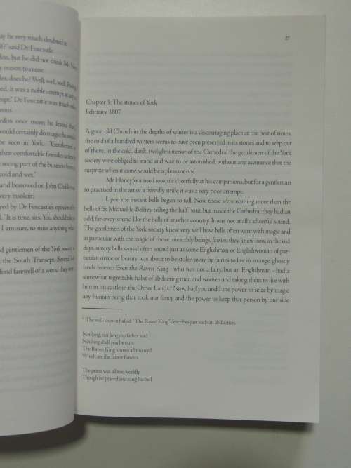 Jonathan Strange & Mr Norrell - Uncorrected Bound Manuscript 2004- Susanna Clarke