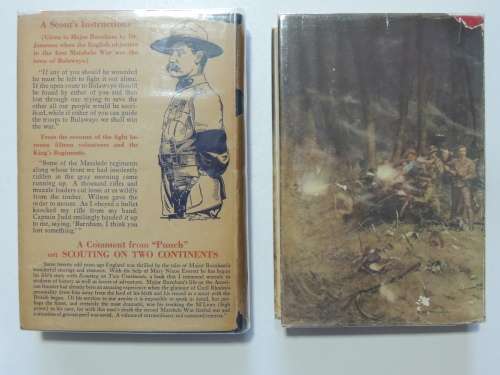 2 Volume Set: Scouting on Two Continents - Signed - FR Burnham - Bundled with The White Men Sang
