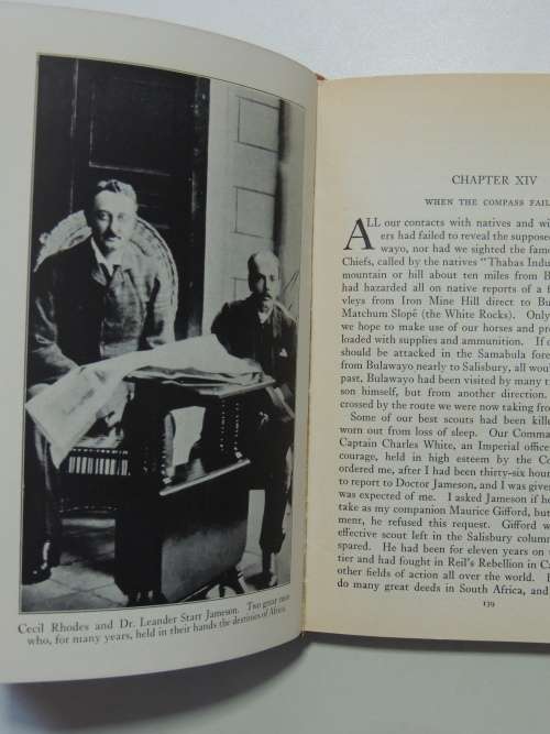2 Volume Set: Scouting on Two Continents - Signed - FR Burnham - Bundled with The White Men Sang