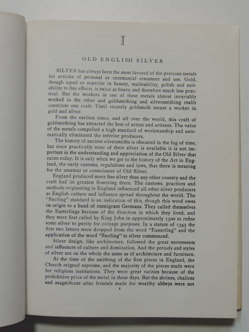 The Book of Old Silver - English American ForeignSeymour B Wyler