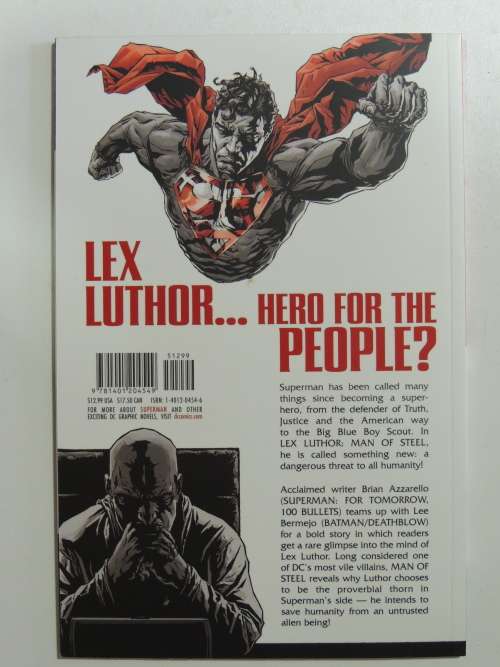DC Comics - Lex Luthor Man of Steel - Brian Azzarello, Lee Bermejo