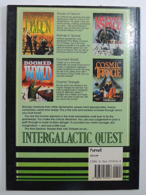Intergalactic Quest - Doomed World - Peter Milligan