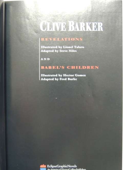 Revelations - Clive Barker