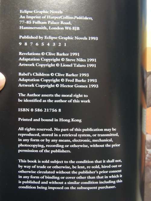 Revelations - Clive Barker