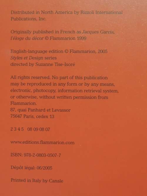 Jacques Garcia - Decorating in the French Style - Franck Ferrand - INTERIOR DESIGN